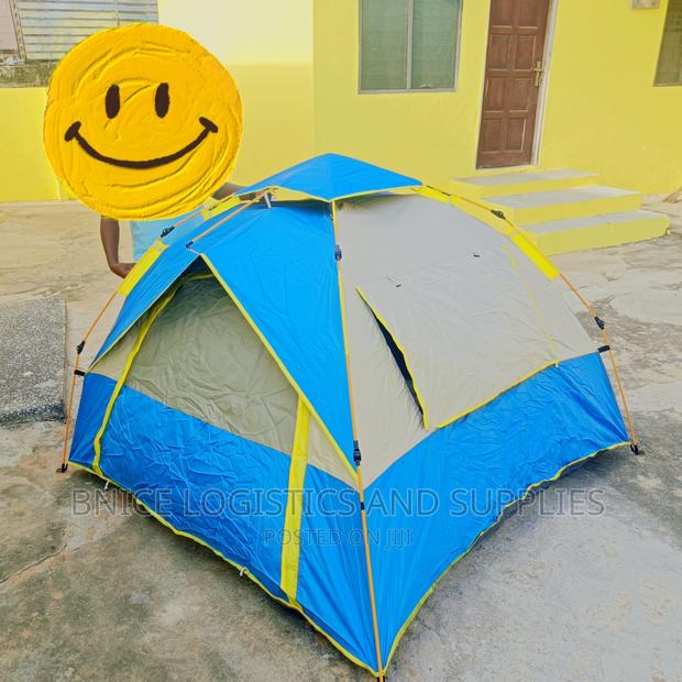 3 Person Automatic Tent, 2 Windows photo 3