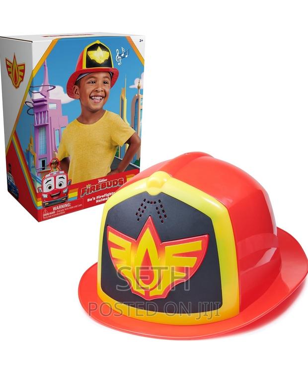 Disney Junior Firebuds, Bo’S Firefighter Hat With Light · Photo 2