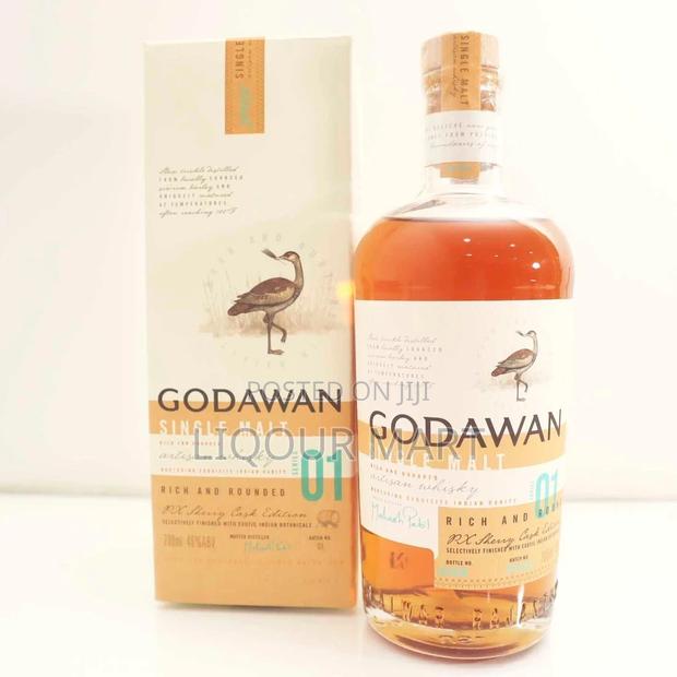 Godawan Indian Single Malt Whiskey 700ml · Photo 3
