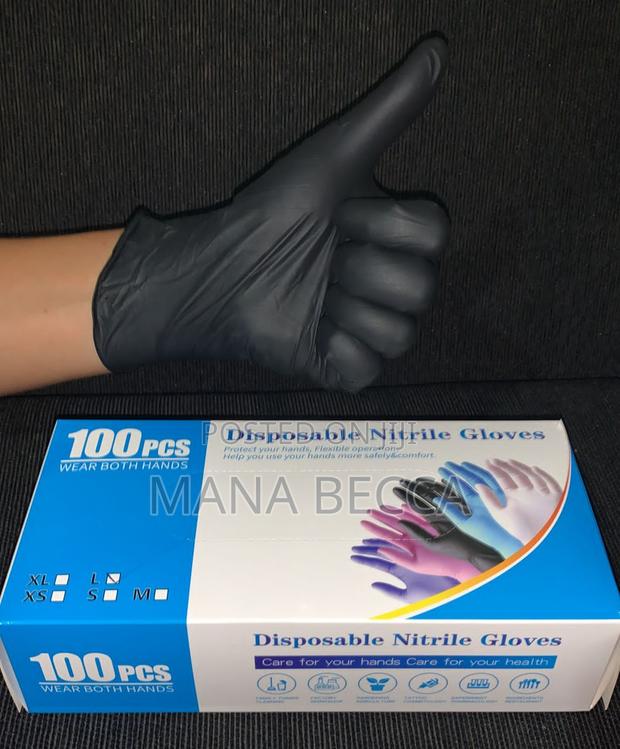 Black Nitrile Gloves · Photo 1