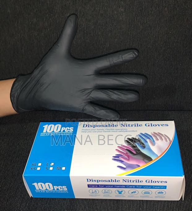 Black Nitrile Gloves · Photo 3