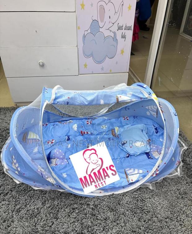 Baby Foam Comfy Bed With Net · Photo 2