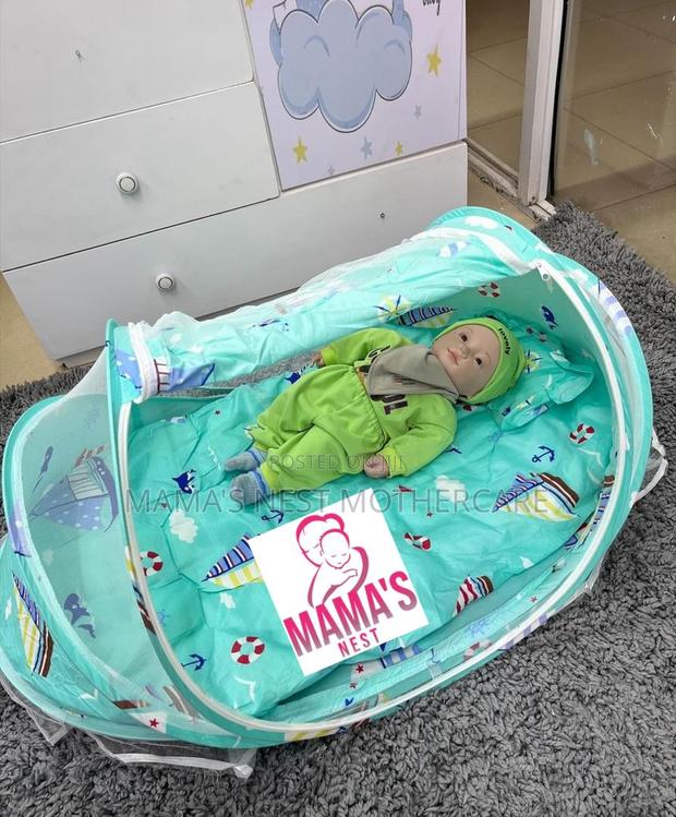 Baby Foam Comfy Bed With Net · Photo 3