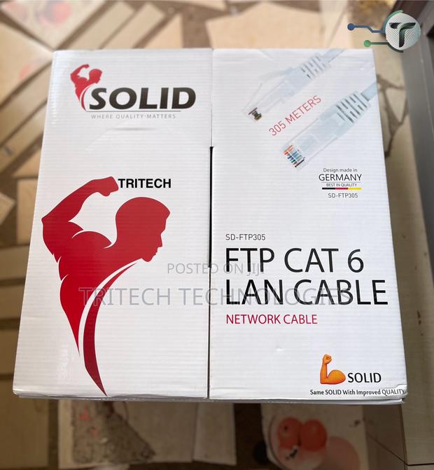 Solid FTP Cable 305m Cat6 · Photo 4