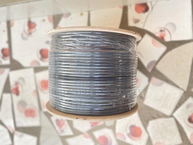 Westa Cat6 Cable Outdoor SFTP Cca Pvc+Pe Double Jacket Black · Photo 4