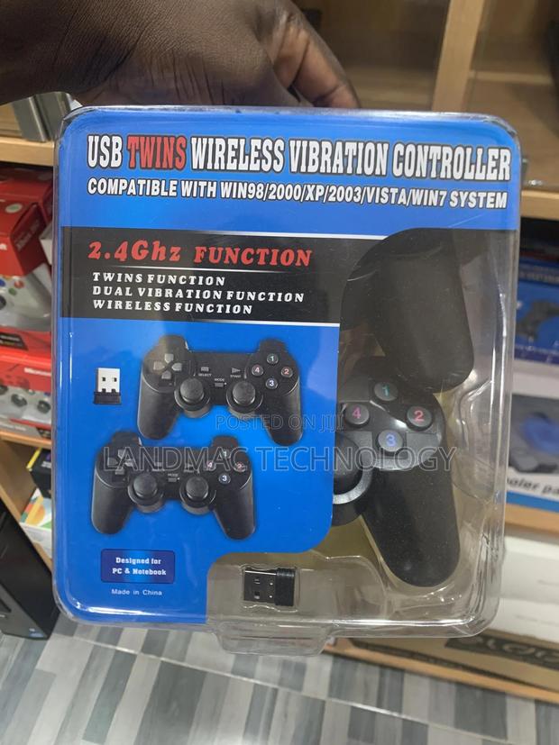 USB Twin Wireless Gamepad for PC - Black · Photo 4