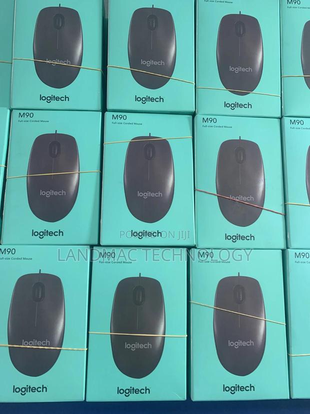 Logitech Wired Mouse M90 Black Usb · Photo 2