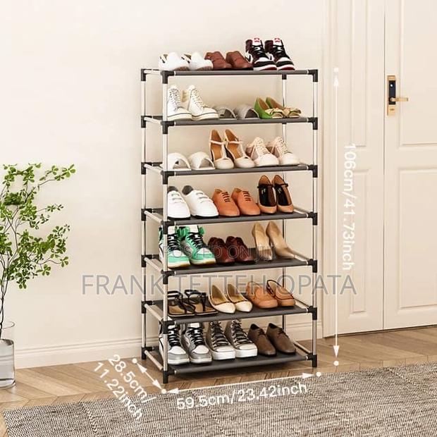 7 Shelves Multi Purpose Heavy Duty Metal