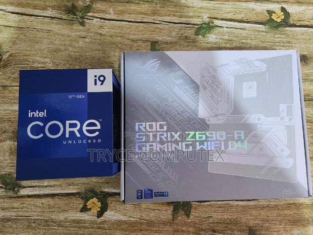 Intel Core I9 + Asus Strix Z690 Motherboard · Photo 2
