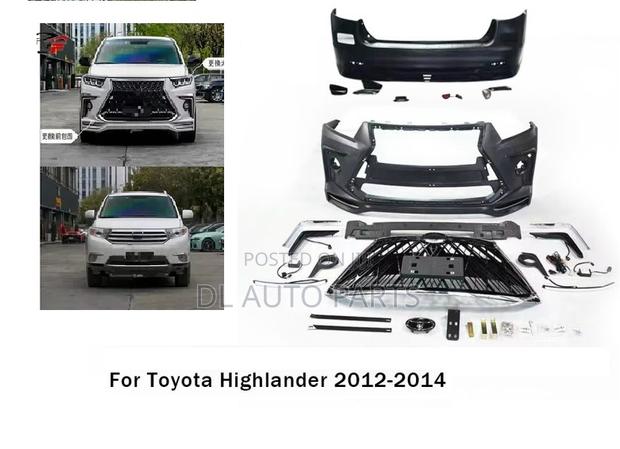 Highlander 2012 Lexus Bumper