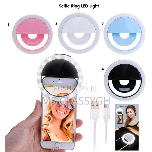 LED Light Ring With USB Phone Charger Selfie Light Compatibl · Photo 4