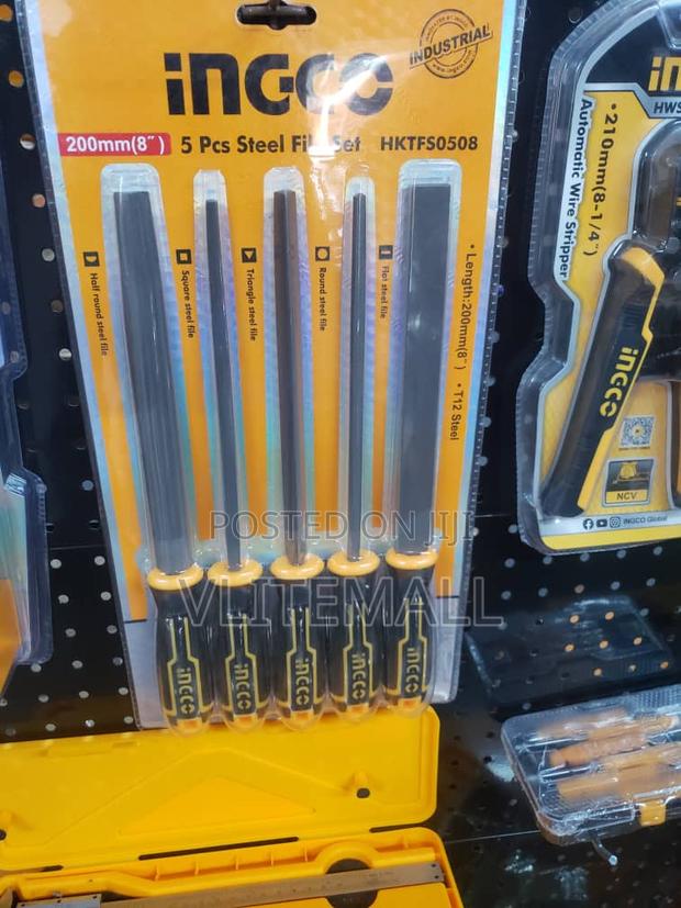 5 PCS Steel File Set · Photo 2