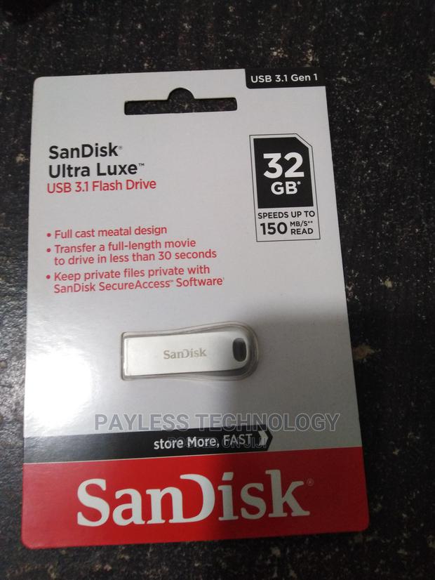 Sandisk 32gb Ultra Luxe 3.1 USB Pendrive · Photo 4