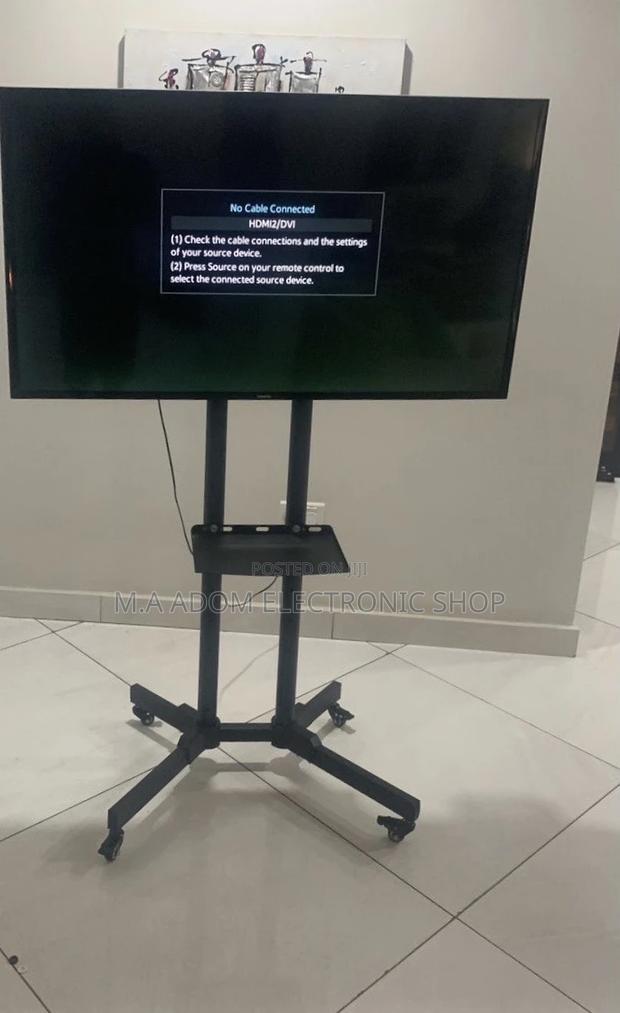 Moveable Tv Trolly for 32 Inch to 70 Inch Tv(Black). · Photo 2