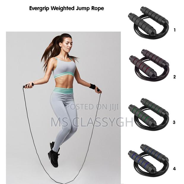 Skipping Jump Rope Adjustable Sports Lose Weight Exercise Gy · Photo 2