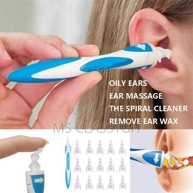 Ear Wax Cleaning Kit Spiral Silicon Ear Care Pick Earwax Rem · Photo 4