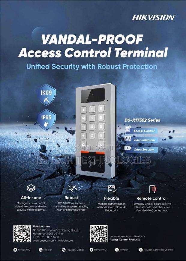 Hikvision Ds-K1t502dbfwx-C Outdoor Access Control + Wifi · Photo 4