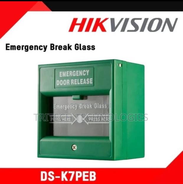 Hikvision Ds-K7p07 Emergency Brack Glass (Green) · Photo 3