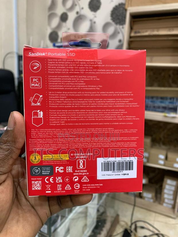 1tb Sandisk Portable SSD 800 External Drive · Photo 3