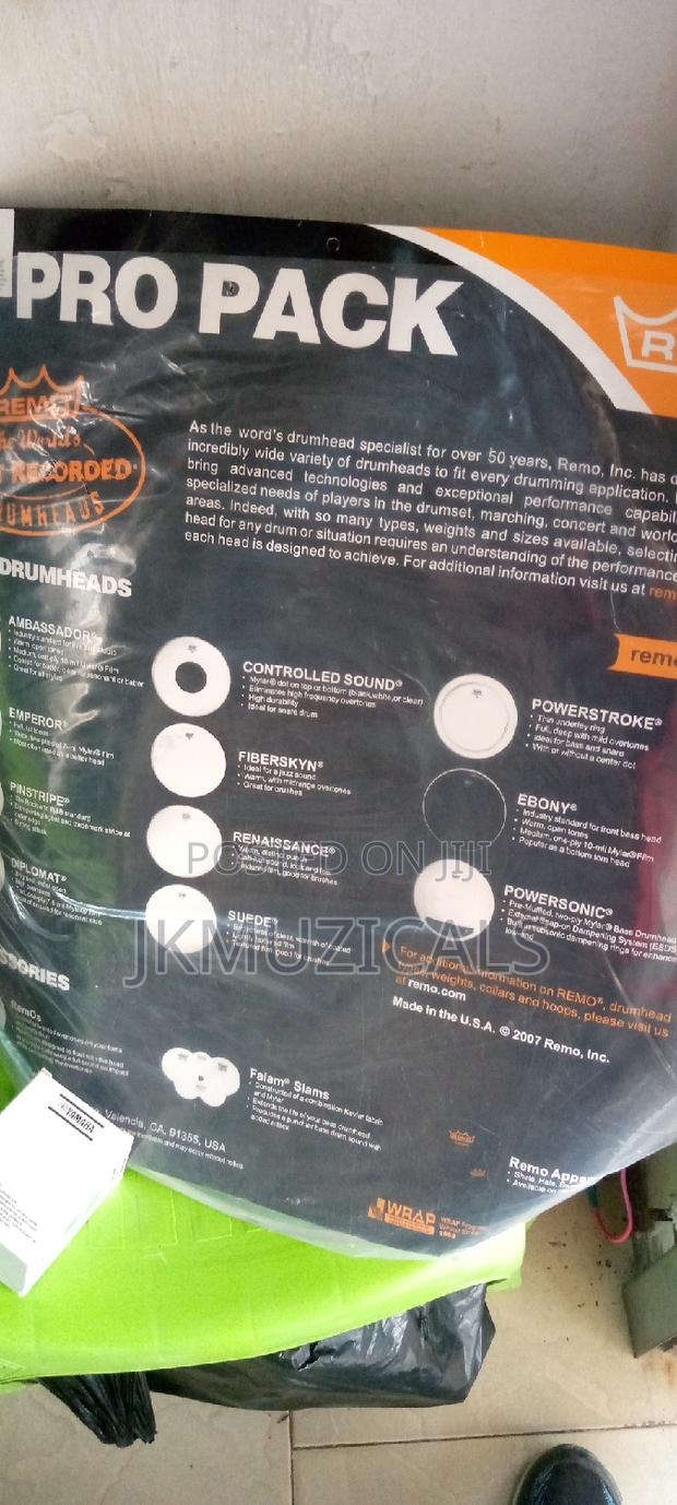 Drumheads_ Vellum Set _ Remo_ Pro Pack · Photo 4
