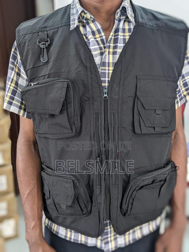 Photography, Videography and Media Vest Multi Pockets