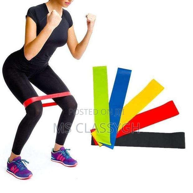 5pcs Set Resistance Bands Latex Elastic Bands,High Stretch · Photo 2