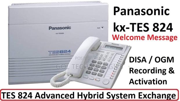 Panasonic Pabx Kx-Tes824 With a Console (308)