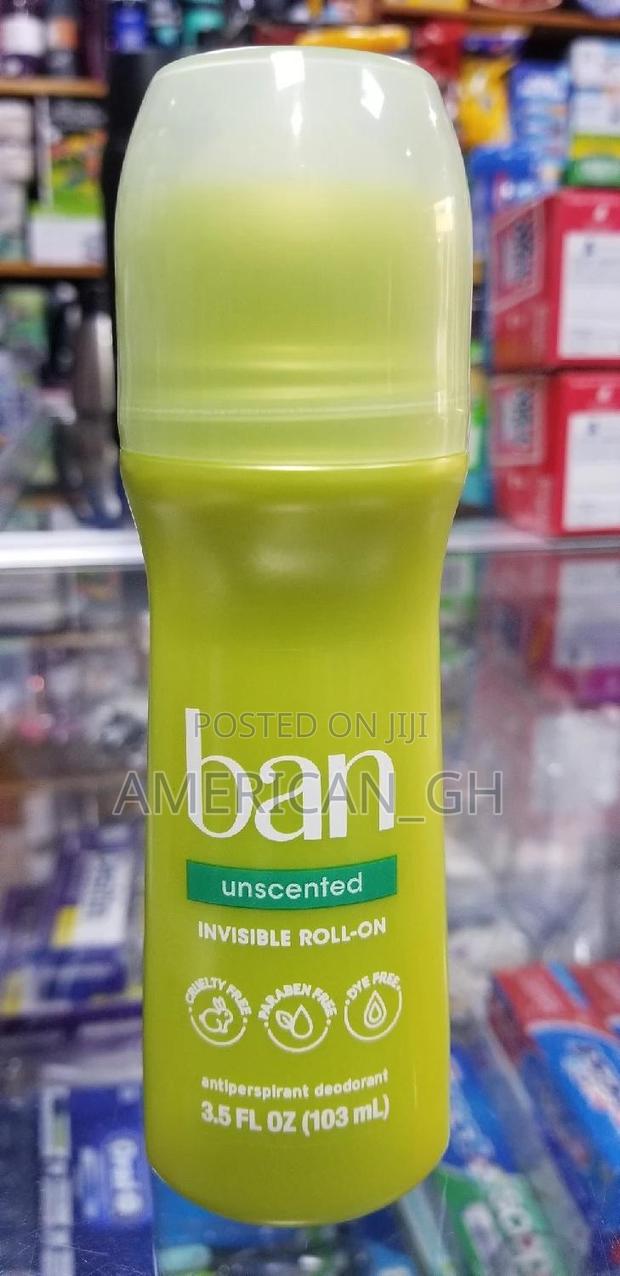 BAN Unscented Invisible Roll-On · Photo 2