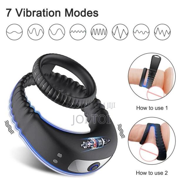 Rechargeable Vibrating Cock Ring. · Photo 3