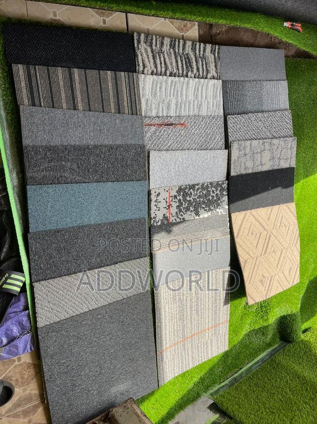 Woolen Tile Carpet Normall Colection (20pcs in a Box 600gh) photo 2