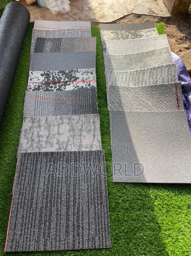 Woolen Tile Carpet Normall Colection (20pcs in a Box 600gh) photo 4