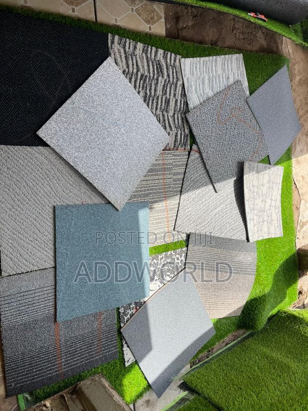 Woolen Tile Carpet Normall Colection (20pcs in a Box 600gh) photo 5