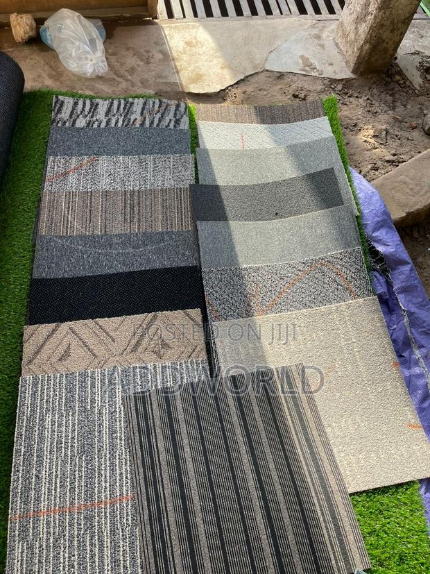 Woolen Tile Carpet Normall Colection (20pcs in a Box 600gh) photo 6