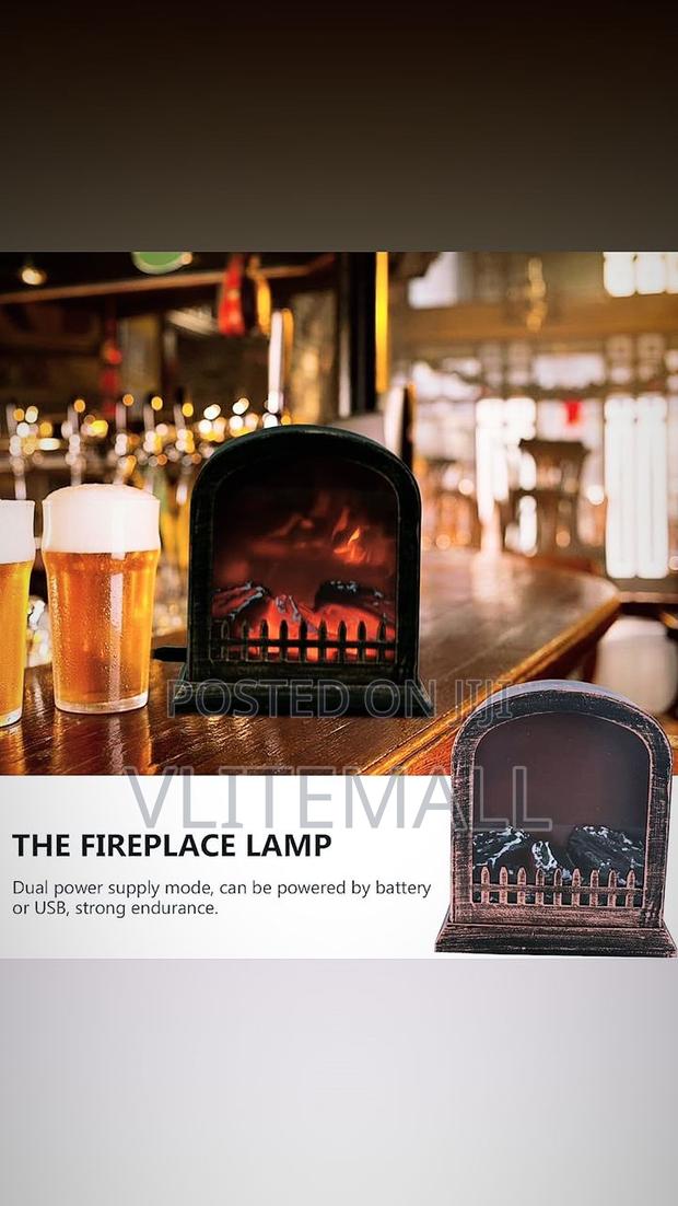 LED Fireplace Lantern · Photo 4