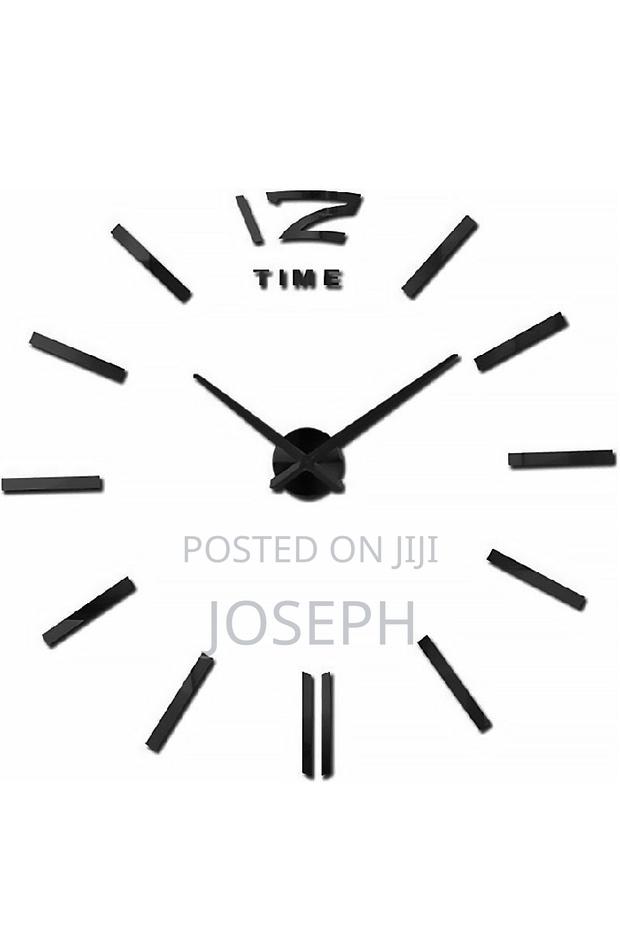 3d Wall Clock Big Type 3 · Photo 3