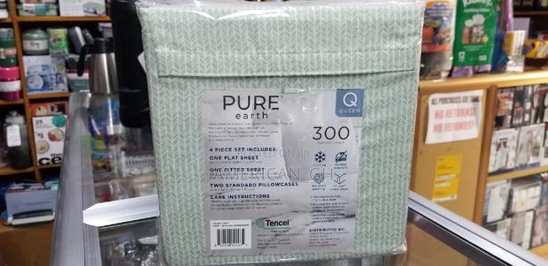 4 Pieces Pure Earth Sheet Set 300 Thread Count(Q/K) · Photo 4