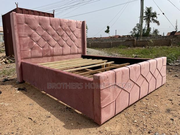 Double Bedframe 54x75 Babypink//Very Durable And Comfortable