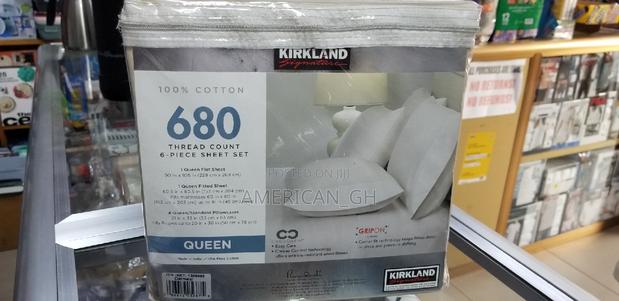 Kirkland Signature 680 Thread Count 6pieces Sheet Set(Queen) · Photo 4