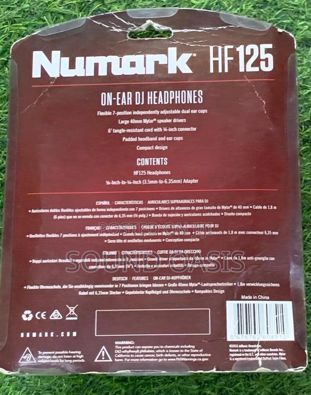 Numark HF125 - Ultra-Portable Professional DJ Headphones · Photo 4