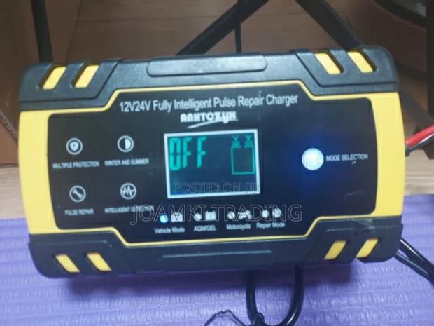 Car Battery Charger,12v/24v Intelligent Pulse Repair LCD photo 8