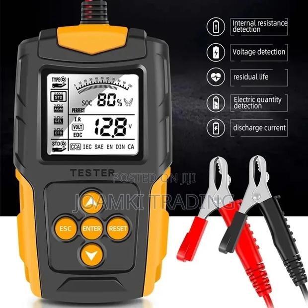 Car Battery Tester 12V 24V, Battery System Analyser