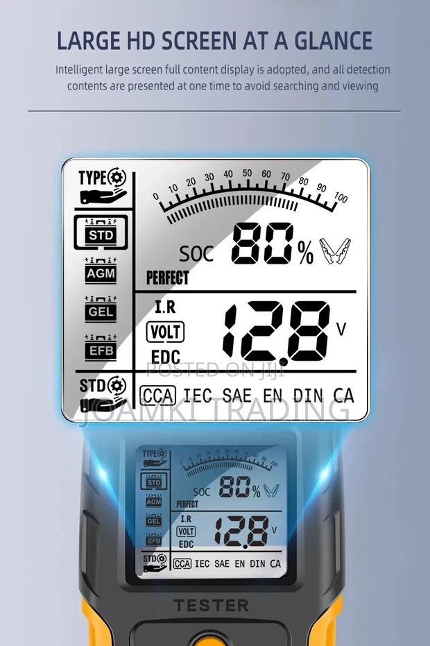 Car Battery Tester 12V 24V, Battery System Analyser photo 9