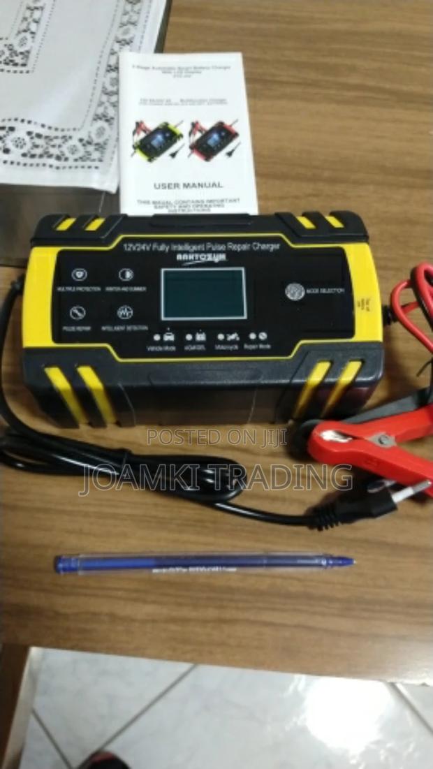 Car Battery Charger,12v/24v Intelligent Pulse Repair LCD photo 11