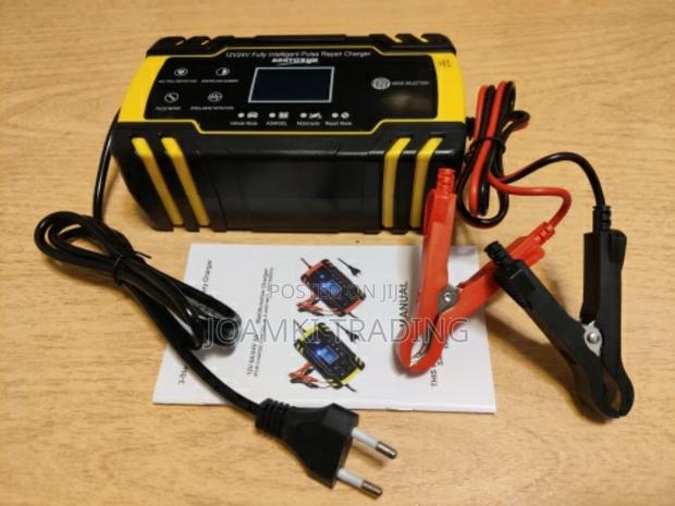 Car Battery Charger,12v/24v Intelligent Pulse Repair LCD photo 13