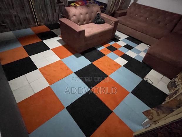 Woolen Tile Carpet Normall Colection (20pcs in a Box 600gh) photo 3