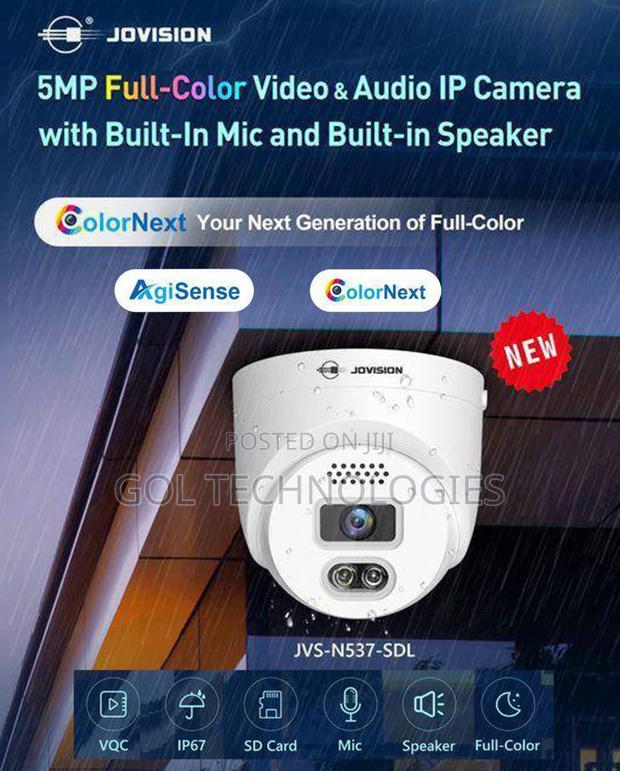 5MP Full Color With Two Way Audio Camera Jovision · Photo 2