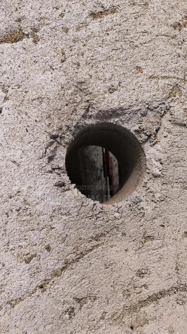 Core Drilling Holes for a/C and Plumbing photo 5