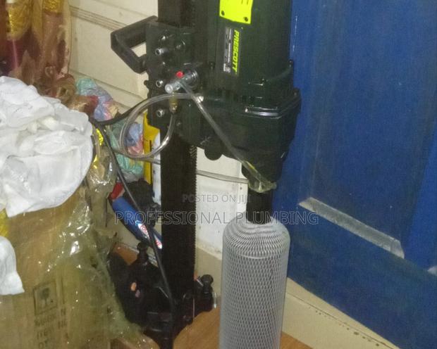 Core Drilling Holes for a/C and Plumbing