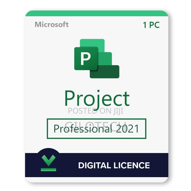 Microsoft Project 2021 Pro - 1PC - Bind to Motherboard