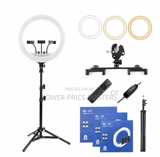 14” - 18” Led Ring Light With Adjustable Tripod Stand · Photo 4